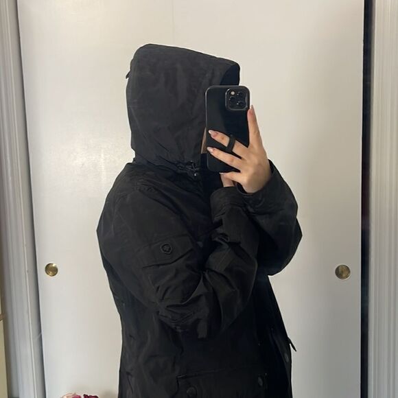 EUC Wellensteyn Black Zaragossa Winter Jacket Women’s M - Picture 11 of 12